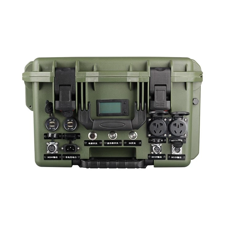 3KW IP66 Waterproof UPS For Outdoor Lights With Battery LiFeiPO4 51.2V 65Ah